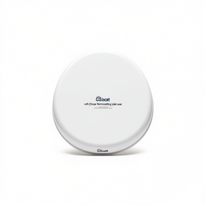 Asiento de Inodoro Termoestable Hatria You & Me Forma 2, Blanco, Cierre Suave - Product Image 3