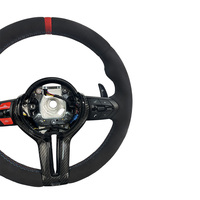 Volant sport en cuir rayé style M1 M2, résistant à l'usure, assemblage modifié pour les modèles F20 F21 F25 F30