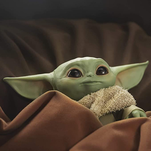 Figura Coleccionable Original de <span class=keywords><strong>Hasbro</strong></span> Star Wars: The Mandalorian, Grogu (Baby Yoda) - Solo Efectos de Sonido, Figura Estática, Juguete para Niños - Product Image 5
