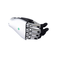 Mano de robot humanoide de alta velocidad Mano diestra de cinco dedos con programación de código Python