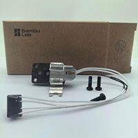 Kit Perakitan Pemanas Hotend Asli Bambu Lab A1/A1 Mini Printer 3D 300C Pemanas Keramik Termistor Suku Cadang QuickChange