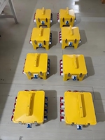 Boîte de distribution d'alimentation mobile pour chantier de construction, panneau de prises industrielles portable