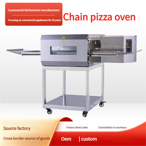 เตาอบพิซซ่าแบบตีนตะขาบเตาอบไฟฟ้าสำหรับย่างไก่เชิงพาณิชย์เตาอบแบบหมุนเวียนอากาศร้อนด้วยแก๊ส - Product Image 5