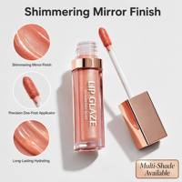 Gloss à lèvres repulpant en gros avec miroir intégré et fini ultra brillant