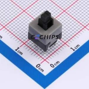 UK-G0706-WS Push Button Switch Through hole Component (THT) Switch No Lock Through Hole 100mA 30V - Product Image 1