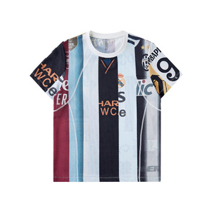 เสื้อยืดแขนสั้นพิมพ์ลายเต็มตัวสไตล์เรโทร ผ้าตาข่ายระบายอากาศ รุ่นซัมเมอร์ 2026 น้ำหนักเบา แห้งเร็ว เหมาะสำหรับออกกำลังกายและเล่นกีฬากลางแจ้ง - Product Image 2