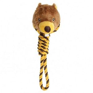 New Arrival <b>Pig</b> Shape Dog Chew <b>Toy</b> Pet Molar Durable Knot Rope Dog <b>Toy</b> - Product Image 5