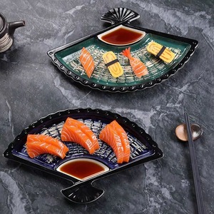 Juego de Platos de Sushi de Cerámica Japonesa Elegante de Alta Calidad, 12 Pulgadas, Cerámica Ecológica para Restaurantes, Venta al Por Mayor - Product Image 6