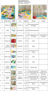 Moetry Kids Sensory Gym Équipement d'intégration sensorielle et d'entraînement, aire de jeux souple pour enfants, salle de jeux, maternelle, école pour enfants à besoins spéciaux - Product Image 4