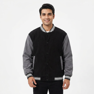 Best Quality <b>Top</b> Selling Men Varsity Jacket Cool Style Over Sized Breathable Low Price Custom Logo OEM Service Varsity Jackets - Product Image 1
