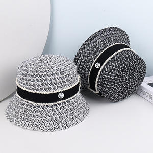 إرسال استفسار الحصول على كتالوج مصمم الكلاسيكية رسالة <span class=keywords><strong>M</strong></span> محبوك قبعة في الهواء الطلق تنفس المرأة أزياء الشاطئ Sombreros للسفر - Product Image 4