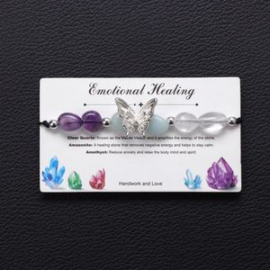 Natural Stone Bracelet Colorful Glass Beaded Peace of Mind Professional Experienced Exporter Fast Shipping - Product Image 4