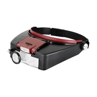 Head Magnifying Eyeglasses Magnifier with LED Light