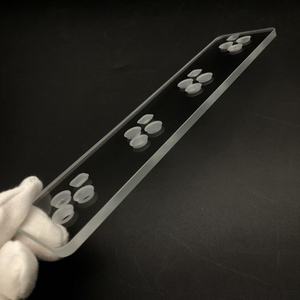 <span class=keywords><strong>Verre</strong></span> ultra-clair, perçage au laser, usinage CNC de précision, meulage et rainurage des bords, <span class=keywords><strong>verre</strong></span> trempé - Product Image 1