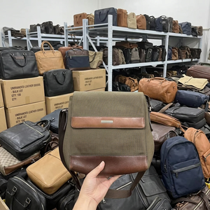 Bolso <span class=keywords><strong>Bandolera</strong></span> de Cuero Genuino para <span class=keywords><strong>Hombre</strong></span> A14-2, Estilo Vintage, Lote de Colores Variados al por Mayor - Product Image 3