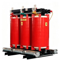 Transformateur de puissance sec triphasé personnalisé pour zones ignifugées, en aluminium et plastique, norme IEC ISO9001 pour 15kV-35kV