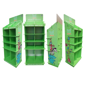 Présentoir au sol en carton avec supports <span class=keywords><strong>de</strong></span> supermarché personnalisé pour vente au détail Présentoir pour <span class=keywords><strong>voiture</strong></span> jouet/jouets en peluche - Product Image 3