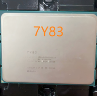 Prosesor Server AMD 7Y83 - 64 Core 128 Thread 2.25GHz/3.5GHz Zen 3 Milan SP3 280W 256MB L3 Cache