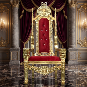 High Quality Durable Midcentury Tufted Ball King Throne Chairs Fabric Living Room Furniture Solid Wood <b>Frame</b> for Bedroom - Product Image 3