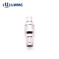 Conector SMA macho de tipo de soldadura recta para Cable Coaxial/rg 142, conector coaxial rf