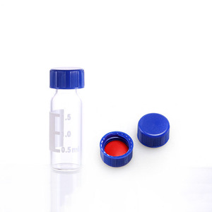 Materiali di Consumo per Cromatografia Fiale in Vetro da 8mm 1.5ml 1.8ml 2ml Fiale HPLC Tubi in Vetro con Filettatura per Autosampler - Product Image 4