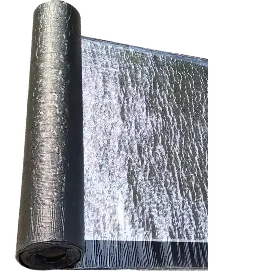 Tự dính Polymer sửa đổi nhựa đường màng chống thấm nước cuộn dây/Polymer bitum cho hiệu quả rào cản nước