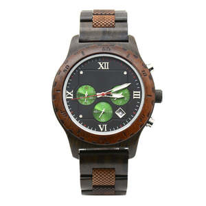 Relojes de Pulsera de Madera para Hombre, Productos en Oferta, Movimiento de Cuarzo Miyota, Cronógrafo, Movimiento Mecánico de Madera Hecho a Mano - Product Image 2
