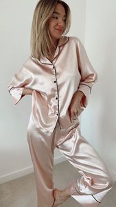 Vietnam Factory Custom Women Pajamas Set Organic Cotton Breathable Sleepwear OEM ODM Private Label Bulk Manufacturing Service - Product Image 3