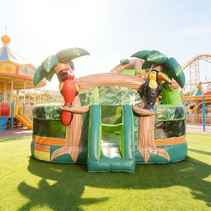 Château <span class=keywords><strong>Gonflable</strong></span> Combo Forêt Verte à <span class=keywords><strong>Acheter</strong></span> – Château <span class=keywords><strong>Gonflable</strong></span> Extérieur - Product Image 1