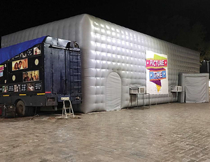 150 Persons Inflatable Movie Theater Durable PVC Inflatable <strong>Building</strong> for Outdoor <strong>Cinema</strong> Use - Product Image 3
