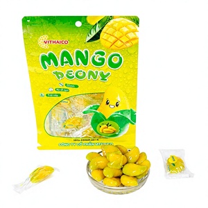 OEM ODM Factory 270g Peelable Green Mango Flavor Soft Chewy Gelatin Gummy Candy Individually Wrapped Sweet Fruit Snacks 12 - Product Image 2
