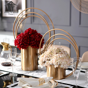 Moderno <span class=keywords><strong>de</strong></span> metal <span class=keywords><strong>de</strong></span> hierro Centro <span class=keywords><strong>de</strong></span> piezas decoración flor irrompible florero <span class=keywords><strong>matrimonio</strong></span> Centro floreros <span class=keywords><strong>de</strong></span> boda - Product Image 4