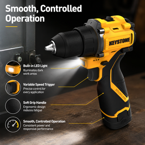 <span class=keywords><strong>Perceuse</strong></span> sans fil rechargeable multifonctionnelle 16V Brushless 50Nm - Product Image 3