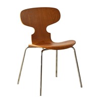 Chaise de salle à manger en bois massif de style nordique du milieu du siècle pour la maison, le salon, les cafés et les tables à manger