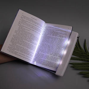 Portable plat LED panneau signet livre lumière lampe conseil soins des yeux lumière pour la lecture de <span class=keywords><strong>nuit</strong></span> au lit - Product Image 6
