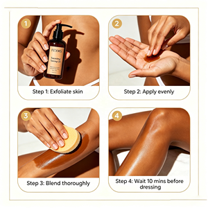 Private Label Self-<strong>Tanning</strong> Oil Hyaluronic Acid Nourishing Dark Moisturizer Cruelty-Free Vegan Natural Tan <strong>Solution</strong> for All Skin - Product Image 4