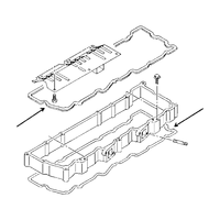 Nouveau joint de couvercle de soupape moteur 8-97331360-1 pour camion NPR NQR NKR 700P, joint de couvercle de culbuteur de culasse diesel 4HK1, léger/moyen