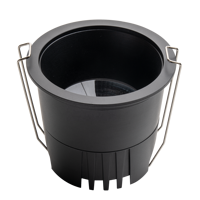 Prix usine projecteur anti-éblouissement or Rose 3w 5w 7w 9w 12w encastré fixe cob vers le bas lumière