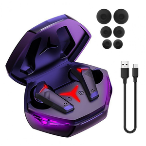 Auriculares para Juegos T33 JL con Bajos Potentes, Baja Latencia, Intrauriculares, Resistentes al Agua IPX4 5.3, Auriculares Inalámbricos TWS con Pantalla LED - Product Image 3