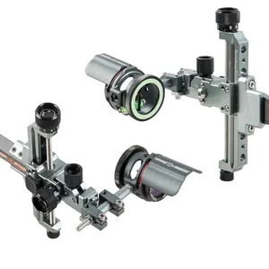 Competition TOPOINT ARCHERY TP8750 Bow Sight Scope With Lens For Compound Bow Level Of Competition Sight Scope With Light Cover OEM/ODM