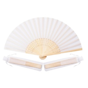 High Quality Linen Fan Hand Personalized Plastic Crafts at Factory Price