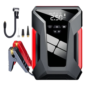 Máy nén khí 2025 tích hợp bộ khởi động bình ắc quy ô tô, bộ khởi động khẩn cấp, bộ tăng áp khởi động, bơm lốp xe - Product Image 2