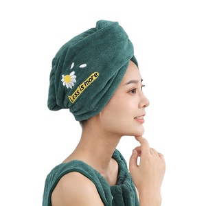 Logo personnalisé <span class=keywords><strong>bain</strong></span> <span class=keywords><strong>de</strong></span> femme soin <span class=keywords><strong>de</strong></span> la peau maquillage spa <span class=keywords><strong>bandeau</strong></span> Hiar <span class=keywords><strong>bonnet</strong></span> <span class=keywords><strong>de</strong></span> séchage pour les femmes - Product Image 1