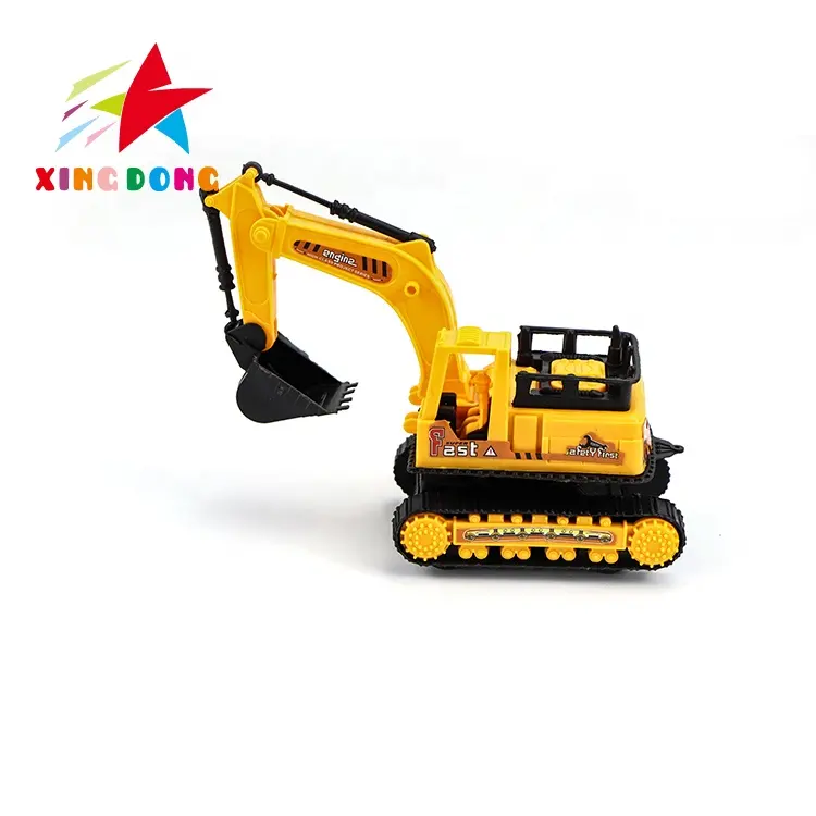 OEM Powered Push and Go Car Toys for Boys Construction Vehicles Toys Toddlers Street Sweeper Truck