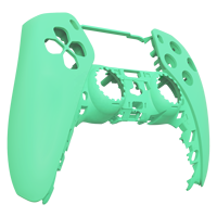 Pour coque avant du contrôleur PS5-Façade de remplacement personnalisée mate vert menthe, conception de poignée ergonomique