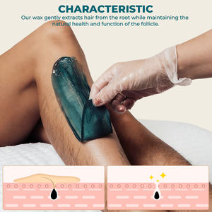 Lifestance Hard Wax Beads 1000g Etiqueta privada Cera caliente para encerado de cuerpo completo con depilación depilatoria efectiva - Product Image 6