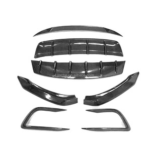 Cuerpo de fibra de carbono Kit para <span class=keywords><strong>Maserati</strong></span> Levante <span class=keywords><strong>4</strong></span> puerta 2016-2019 labio delantero divisores de ventilación Trim cubre labio trasero medio Spoiler - Product Image 6