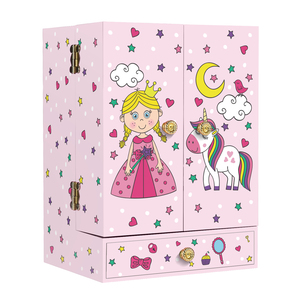 Siempre brillante personalizado Ángel <span class=keywords><strong>bailarina</strong></span> flor Rosa armario joyería caja de música ganchos para niños - Product Image 5