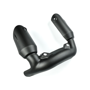 AKOSO 100% Fibre de Carbone Pré-imprégnée Autoclavée à Sec, Protection Thermique pour Tuyau d'Échappement de <span class=keywords><strong>Moto</strong></span> Ducati Panigale V2 2025 2026 - Product Image 4