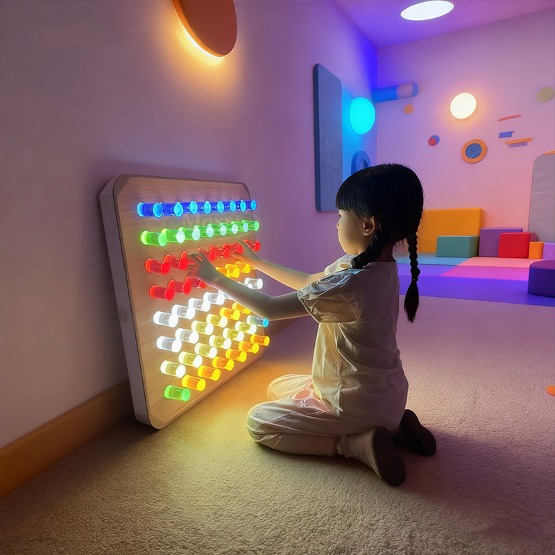 Tableau couleur bois, LED